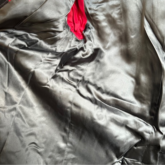 J.Crew Black Wool Blend Peacoat Jacket Classic Tailored Minimal Chic Prep Sz L - Picture 7 of 14